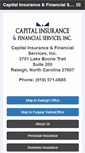 Mobile Screenshot of capital-ins.com